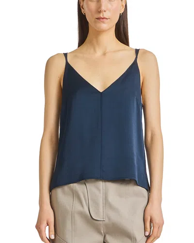 Saint Art Keira V Neck Tank In Blue
