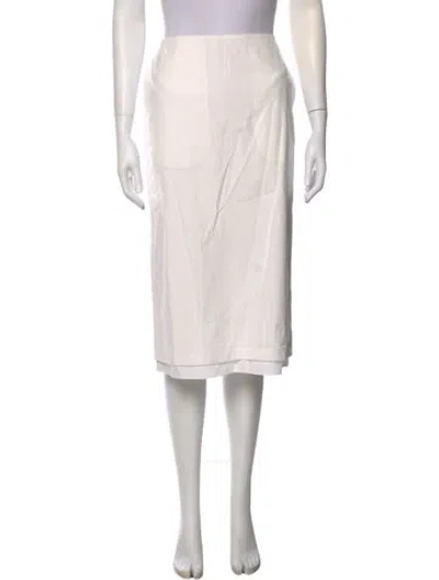 Pre-owned Saint Art Knee-length Skirt W/ Tags In Neutral