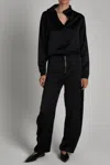 Saint Art Lance Zipper Pant In Black