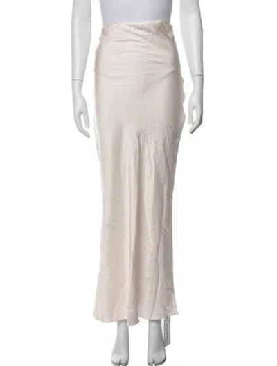Pre-owned Saint Art Long Skirt In Neutrals