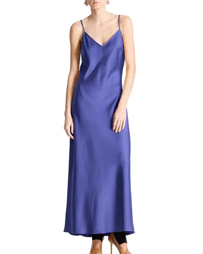 Saint Art Olivia Slip Dress In Purple