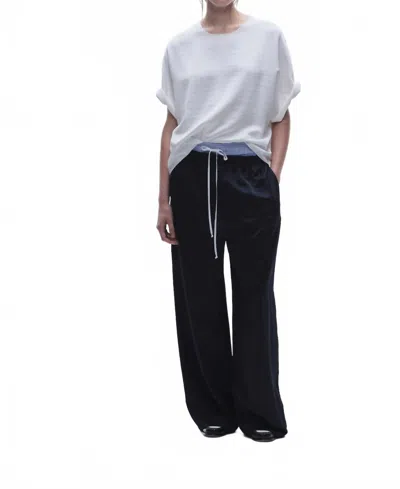 Saint Art Paige Pull On Pant In Navy In Black