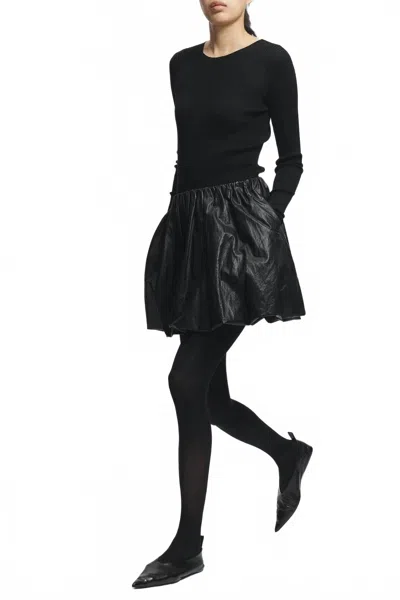 Saint Art Sean Bubble Skirt In Black