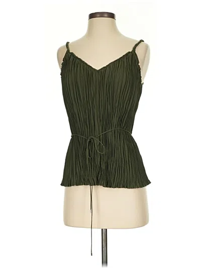 Saint Art Sleeveless Blouse In Green