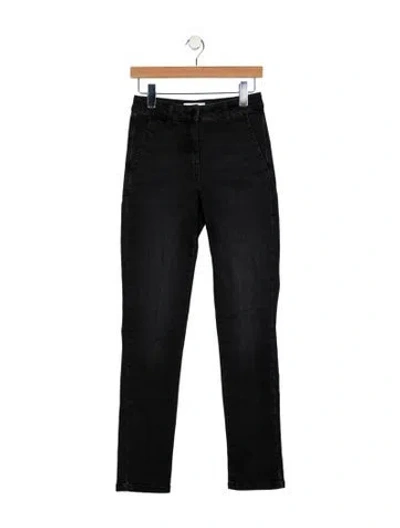 Pre-owned Saint Art Straight Leg Pants In Black