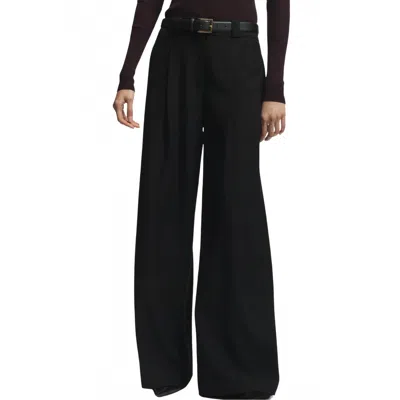 Saint Art Tiffany Wideleg Trouser In Black