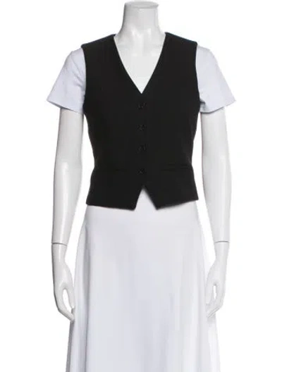 Pre-owned Saint Art Vest In Black