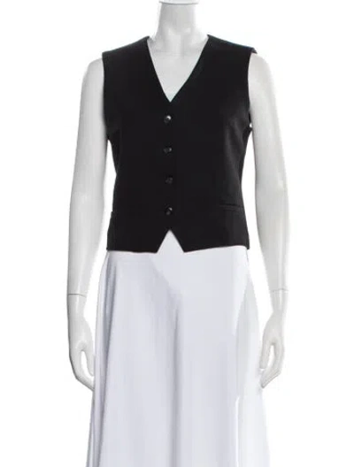 Pre-owned Saint Art Vest In Black