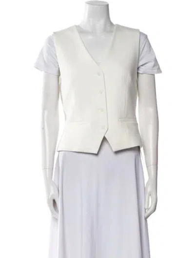 Pre-owned Saint Art Vest In Neutral
