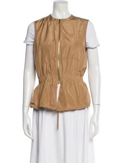 Pre-owned Saint Art Vest In Neutral