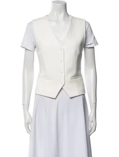 Pre-owned Saint Art Vest In White