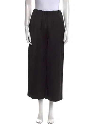 Pre-owned Saint Art Wide Leg Pants In Black
