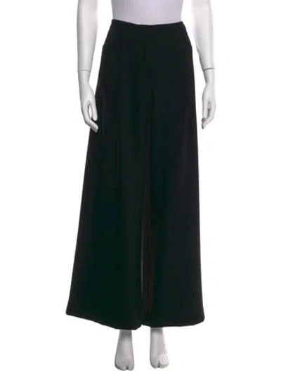 Pre-owned Saint Art Wide Leg Pants In Black