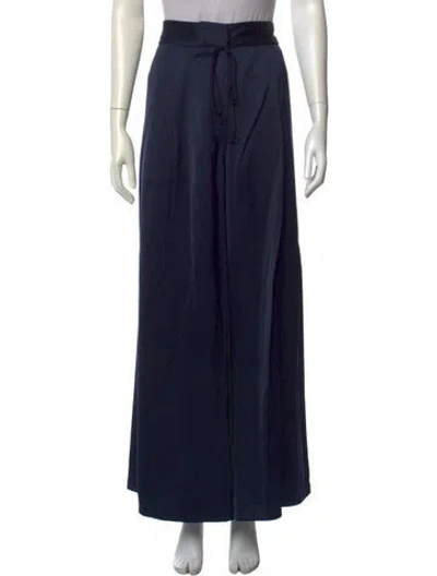 Pre-owned Saint Art Wide Leg Pants In Blue
