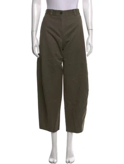 Pre-owned Saint Art Wide Leg Pants In Green