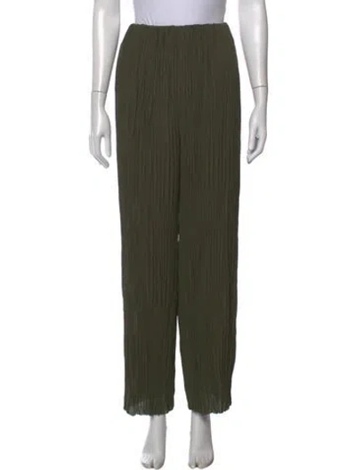 Pre-owned Saint Art Wide Leg Pants In Green