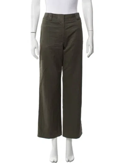 Pre-owned Saint Art Wide Leg Pants In Green