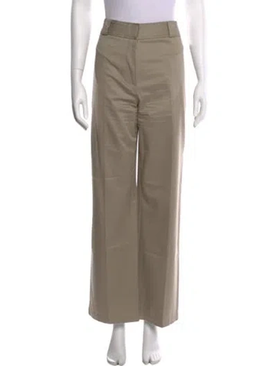 Pre-owned Saint Art Wide Leg Pants In Neutral