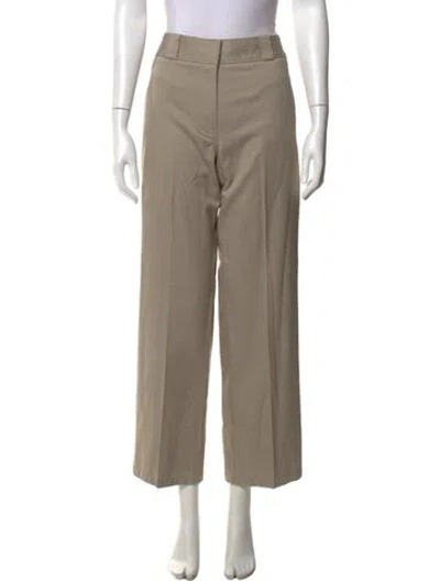 Pre-owned Saint Art Wide Leg Pants In Neutrals