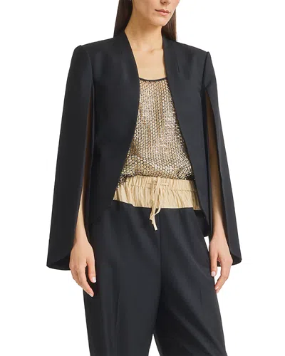 Saint Art Winona Cape Blazer In Black