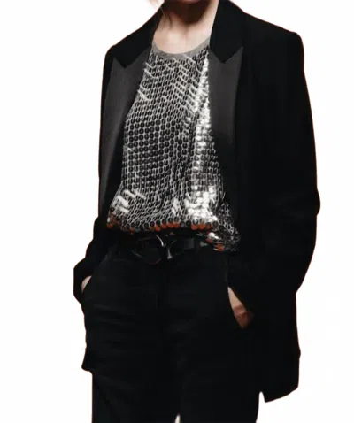 Saint Art Women's Kamila Disk Top In Silver