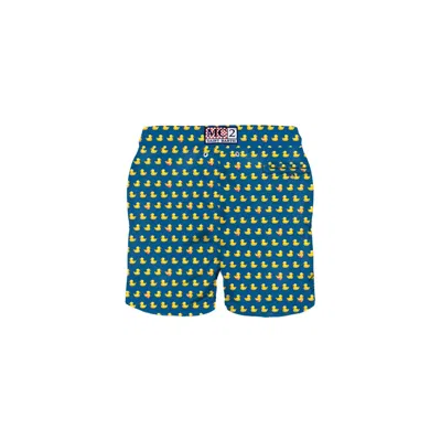 Saint Barth - Boxer Mare Ducky Blue Lighting Micro