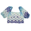 Saint Barth - Crop Top Waves Delia