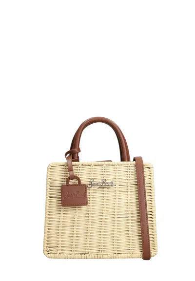 Saint Barth Bag  Moth And Skin In Beige