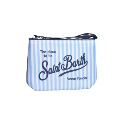 Saint Barth 圣巴特包.. In Bianco/azzurro