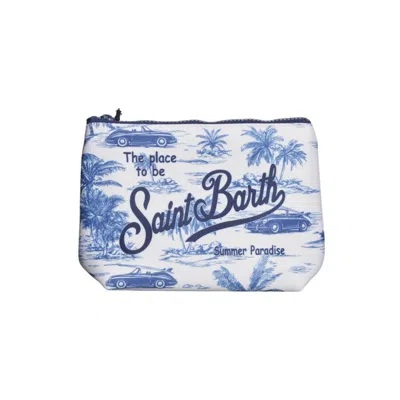 Saint Barth 圣巴特包.. In Bianco/blu