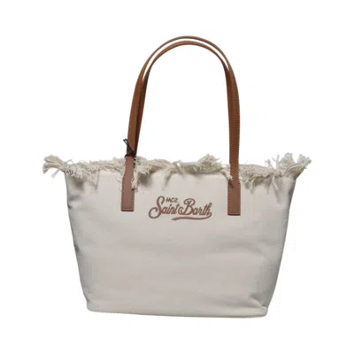Saint Barth 圣巴特包.. In Denim Bianco