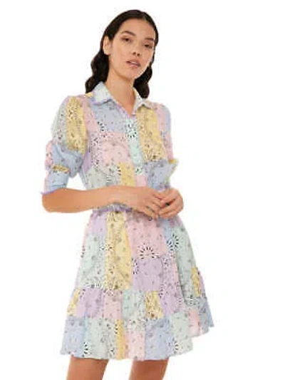 Pre-owned Saint Barth Mc2  Multicolor Bandanna Linen Short Dress Daisy