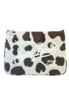 Saint Barth Parisienne Felt Woman  Cow 10 In Animal Print