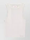 Saint Barth Ribbed Cotton Tank Top