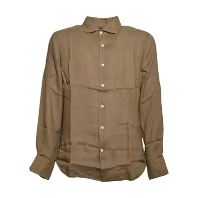 Saint Barth Shirts In Brown