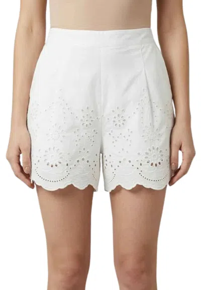 Saint Barth Shorts Woman  Sangallo In White