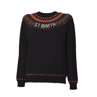 Saint Barth Sweaters In Black