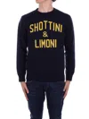 Saint Barth Sweaters In Blue Yellow