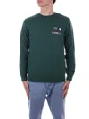 Saint Barth Sweaters Green In Verde Blu E Verdi