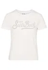 Saint Barth T-shirt Woman  ♪ In White