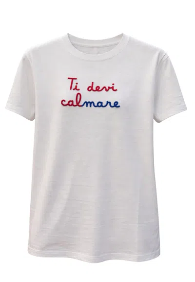 Saint Barth T-shirt Woman  With Writing In White