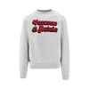 Saint Barth 'vacanze Di Natale' Crewneck Sweatshirt In Gray