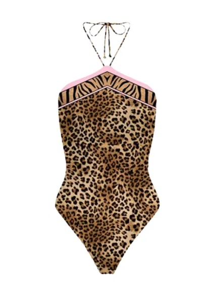 Saint Barth Women's Whole Bikini  Leopard In Other