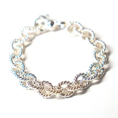 Saint Botolph Women's Twisted Link Sterling Silver Chain Bracelet In Metallic