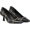 Saint G Bourbon Pointed Cap Toe Pump