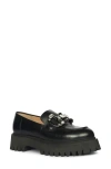 Saint G Feri Platform Loafer In Black
