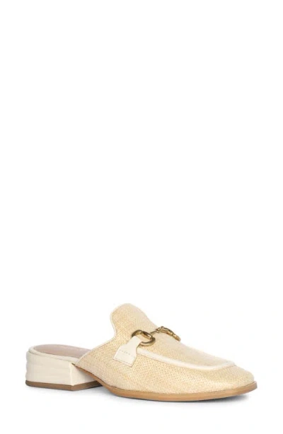 Saint G Izaara Bit Loafer Mule In Beige