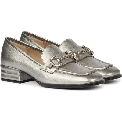 Saint G Jacqueline Loafer In Gunmetal