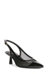 Saint G Katy Slingback Pointed Cap Toe Pump