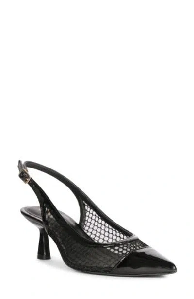 SAINT G SAINT G KATY SLINGBACK POINTED CAP TOE PUMP